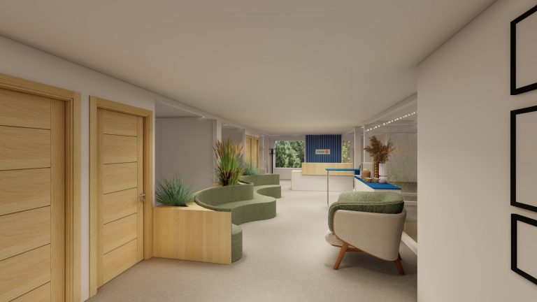 Exemple d'architecture d'intérieur en Alsace avec la création d'un banquet et l'optimisation de son espace