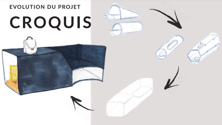 Evolution d'un projet de mobilier sur mesure